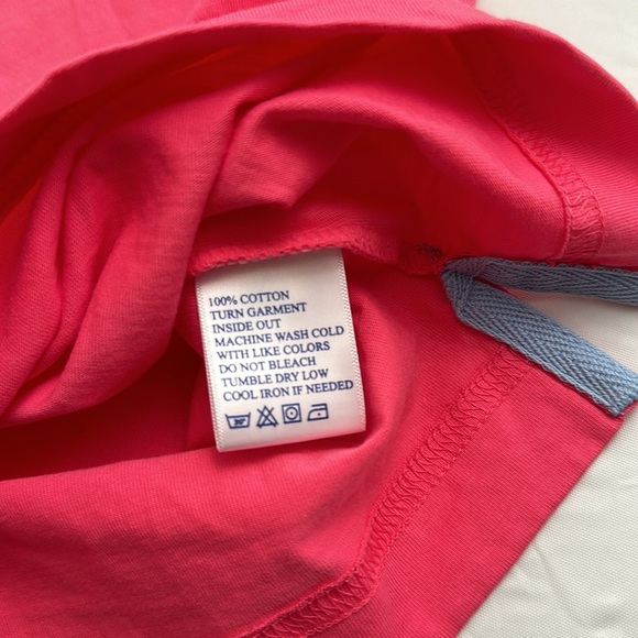 Southern Tide Bloom Pink hooded long sleeve t-shirt dress - Picture 9 of 10